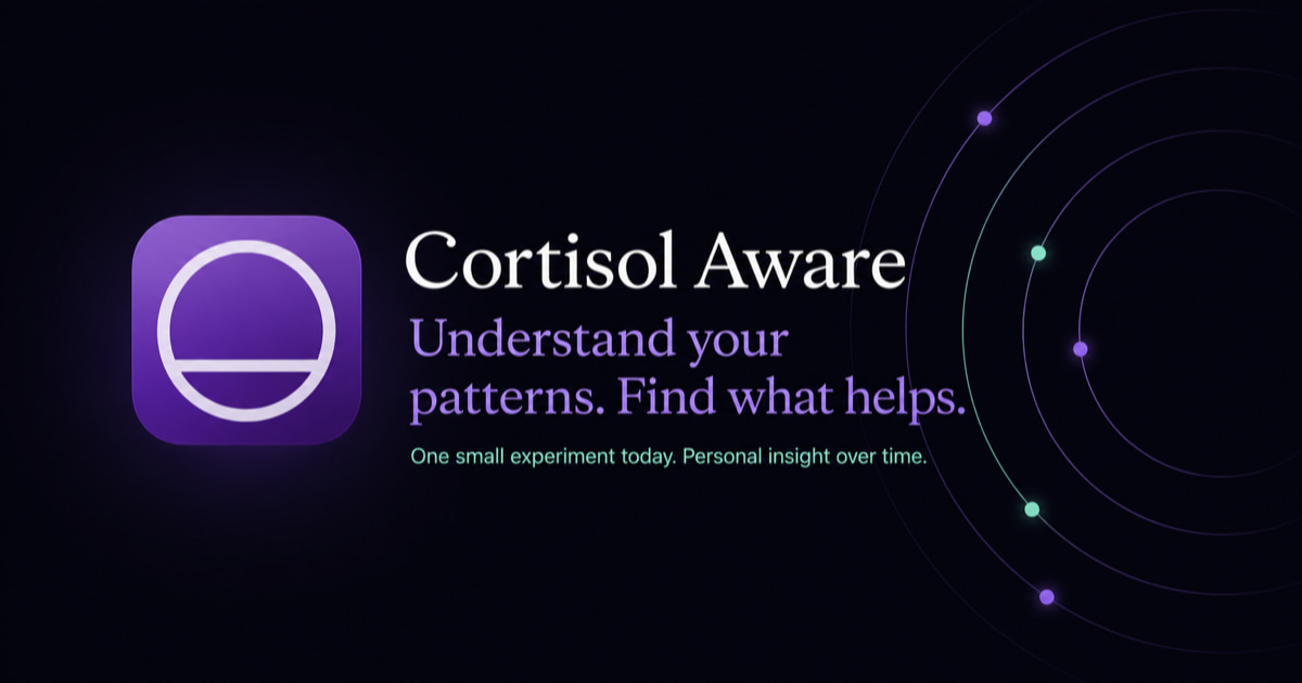 Cortisol Aware — 출시 예정