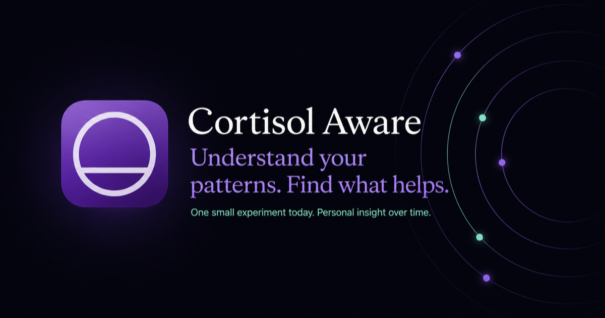 Cortisol Aware — Coming soon